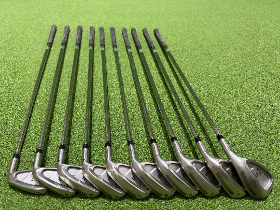 2001 TaylorMade 320 3-9, Pw, Aw, Sw Iron Set