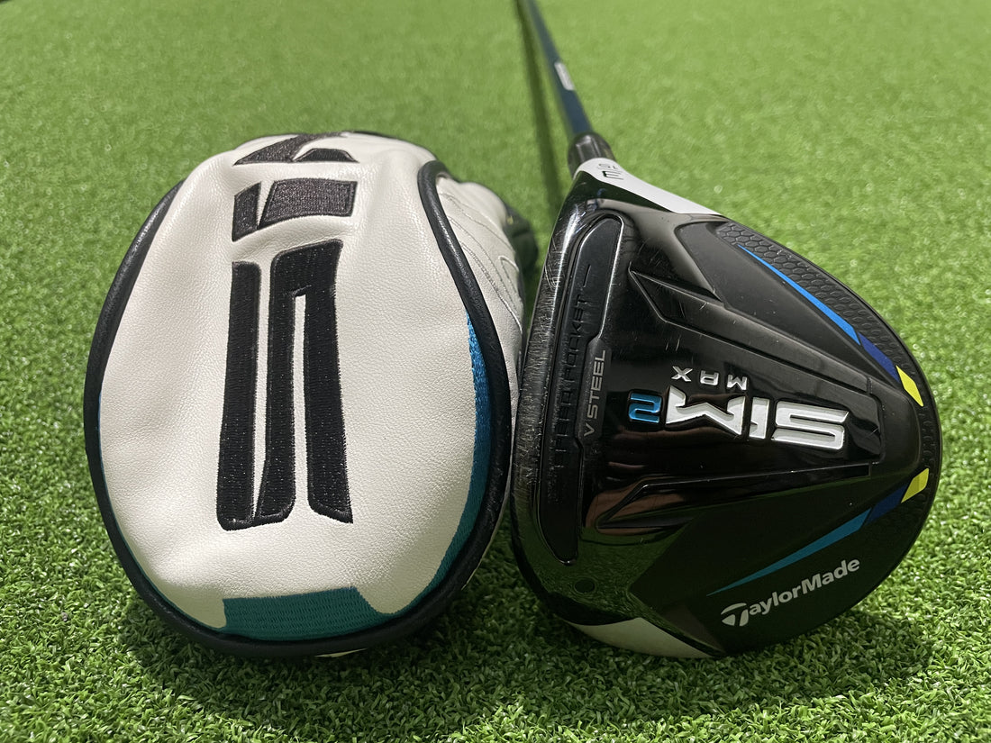 2021 TaylorMade Sim 2 Max 15° 3 Wood With Headcover