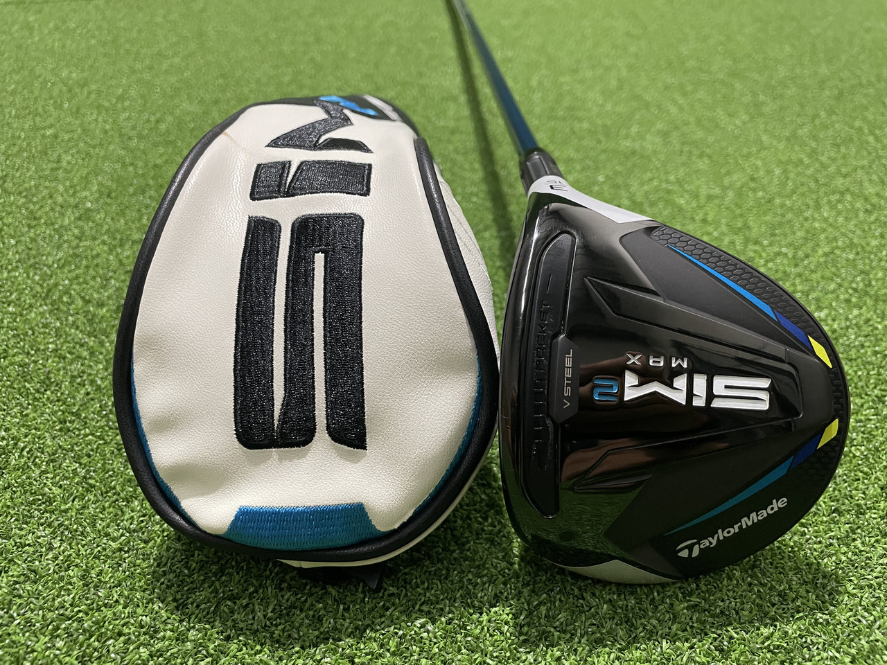2021 TaylorMade Sim 2 Max 15° 3 Wood With Headcover *Excellent Condition*
