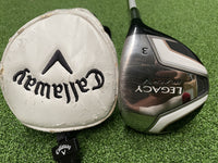 2011 Callaway Legacy Black 15° 3 Wood With Headcover