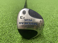 2000 Callaway Big Bertha Steelhead Plus 15° 3 Wood