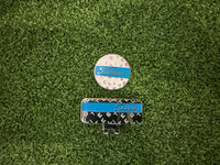 Titleist Signature Pattern Hat Clip Ball Marker