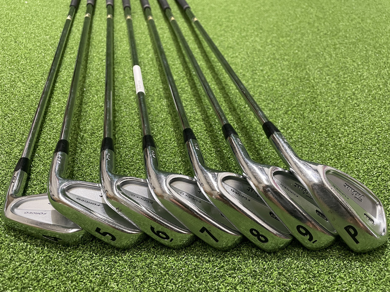 2009 Titleist CB 710 4-9, Pw Iron Set