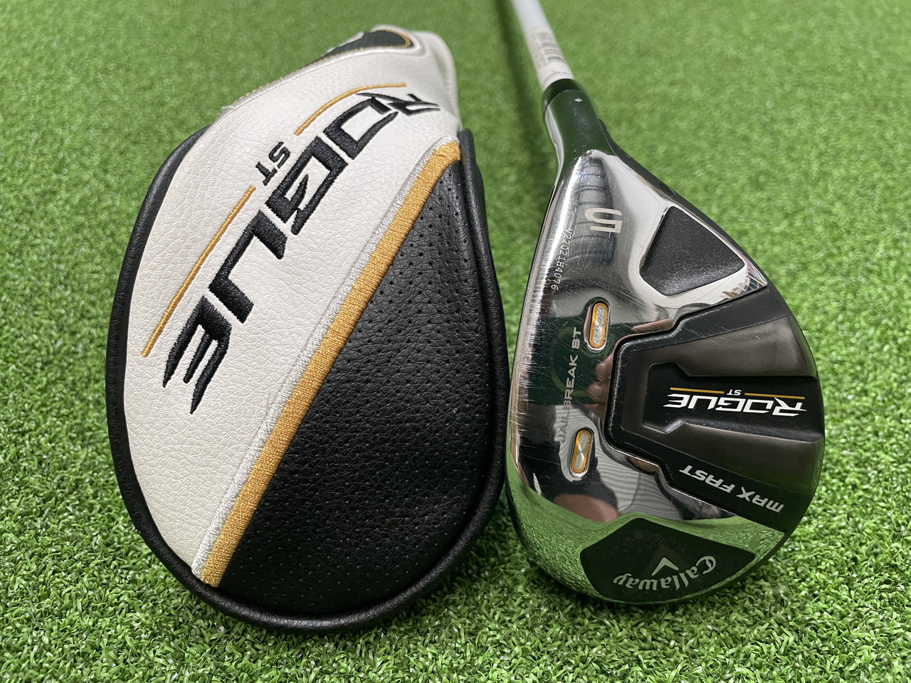 2022 Callaway Rogue St Max Fast 24° Ladies 5 Hybrid With Headcover