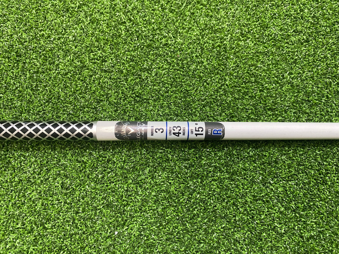 2011 Callaway Legacy Black 15° 3 Wood With Headcover