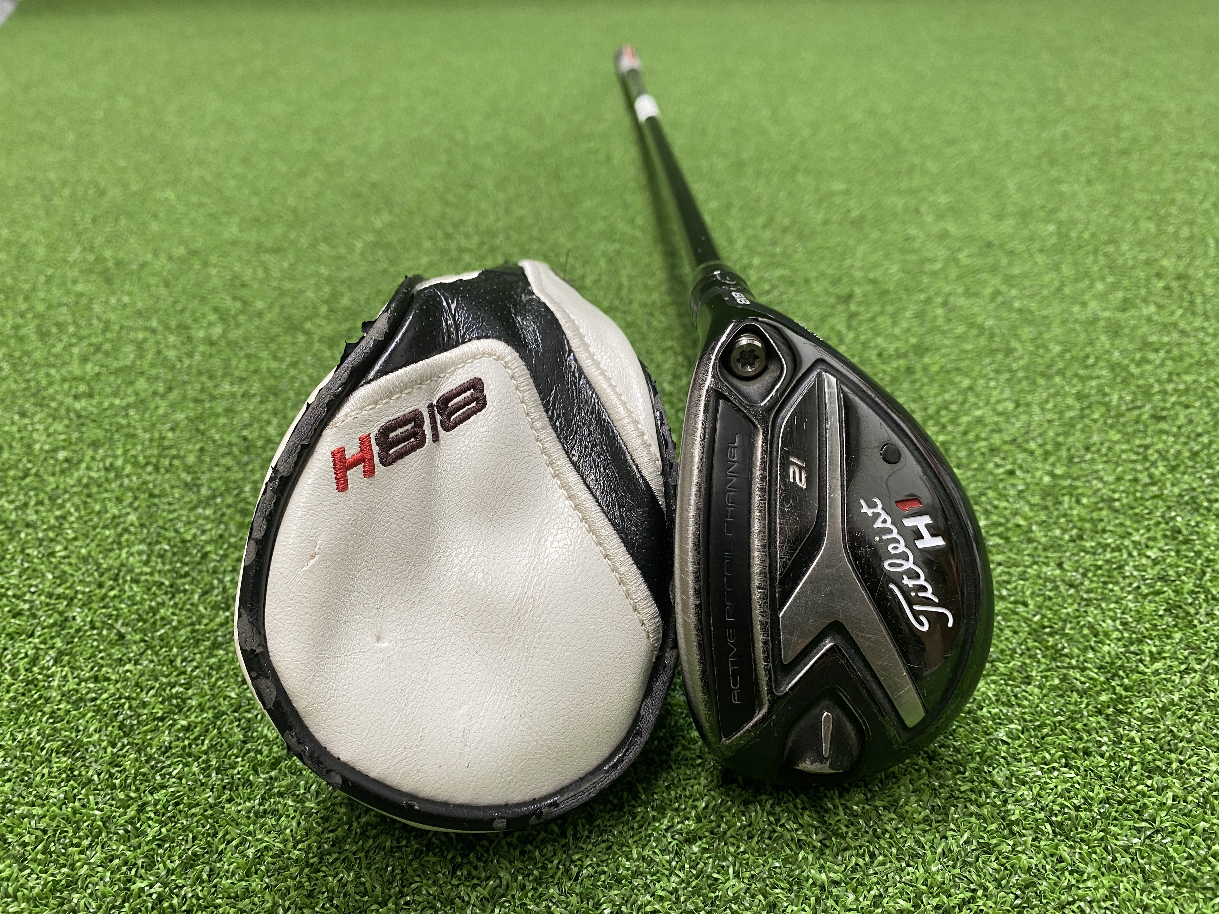 2017 Titleist 818 H1 21° 3 Hybrid With Headcover