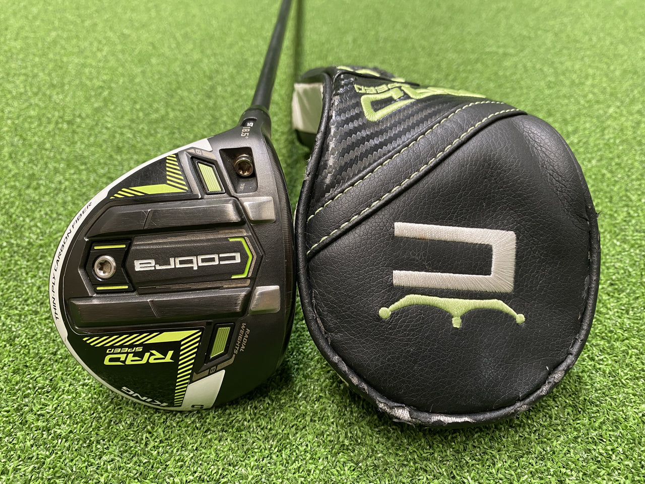 2021 Cobra Radspeed 18.5° Left Handed 5 Wood With Headcover