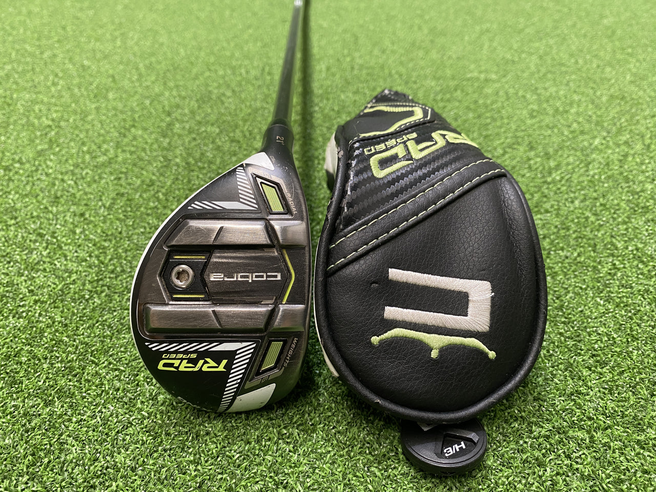 2021 Cobra Radspeed 21° Left Handed 4 Hybrid With Headcover