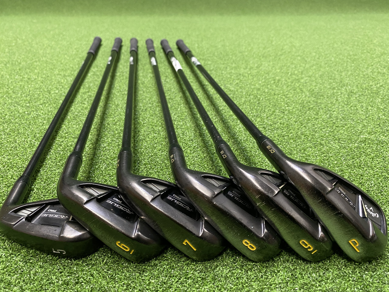 2018 Callaway Rogue Pro CF18 5-9, Pw Iron Set