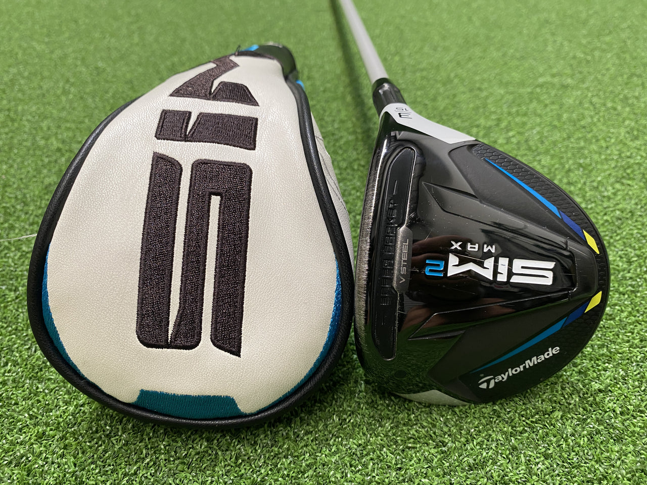 2021 TaylorMade SIM2 Max 15° 3 Wood With Headcover