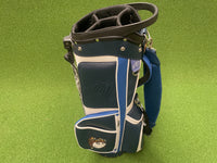 Malbon Blue/White Leather 4-Way Stand Bag  *No Raincover* *Like New*