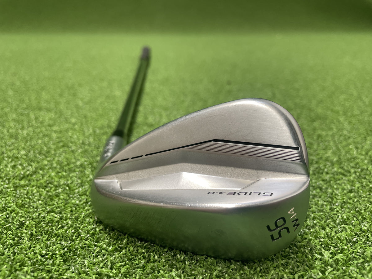 2022 Ping Glide 4.0 56° Wedge Bounce- 14° Dexterity- R/H Flex- Stiff Condition- 8 S/N- A00V95030 Shaft- N.S.PRO 950GH Neo Grip- Lamkin