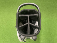 Premium White Leather 5-Way Stand Bag *No Raincover* *Like New*