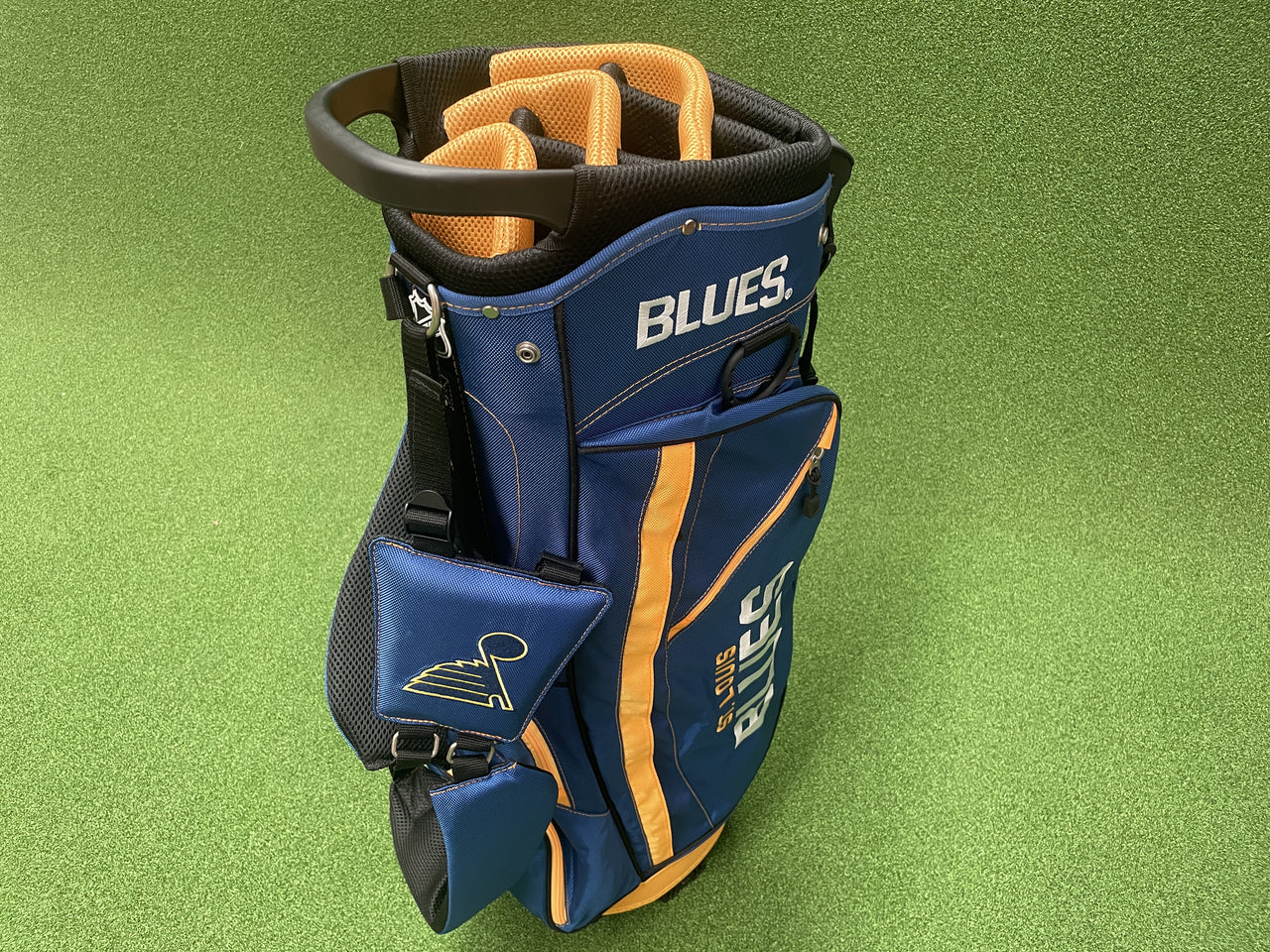 ST. Louis Blues 14-Way Stand Bag *No Raincover* *Like New*