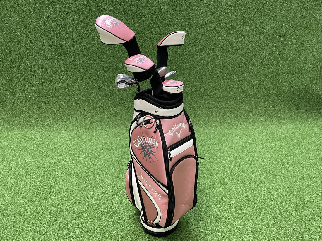 2010 Callaway Solaire Ladies Set With 9-Way Cart Bag *Like New*