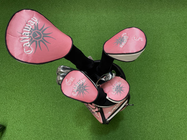 2010 Callaway Solaire Ladies Set With 9-Way Cart Bag *Like New*