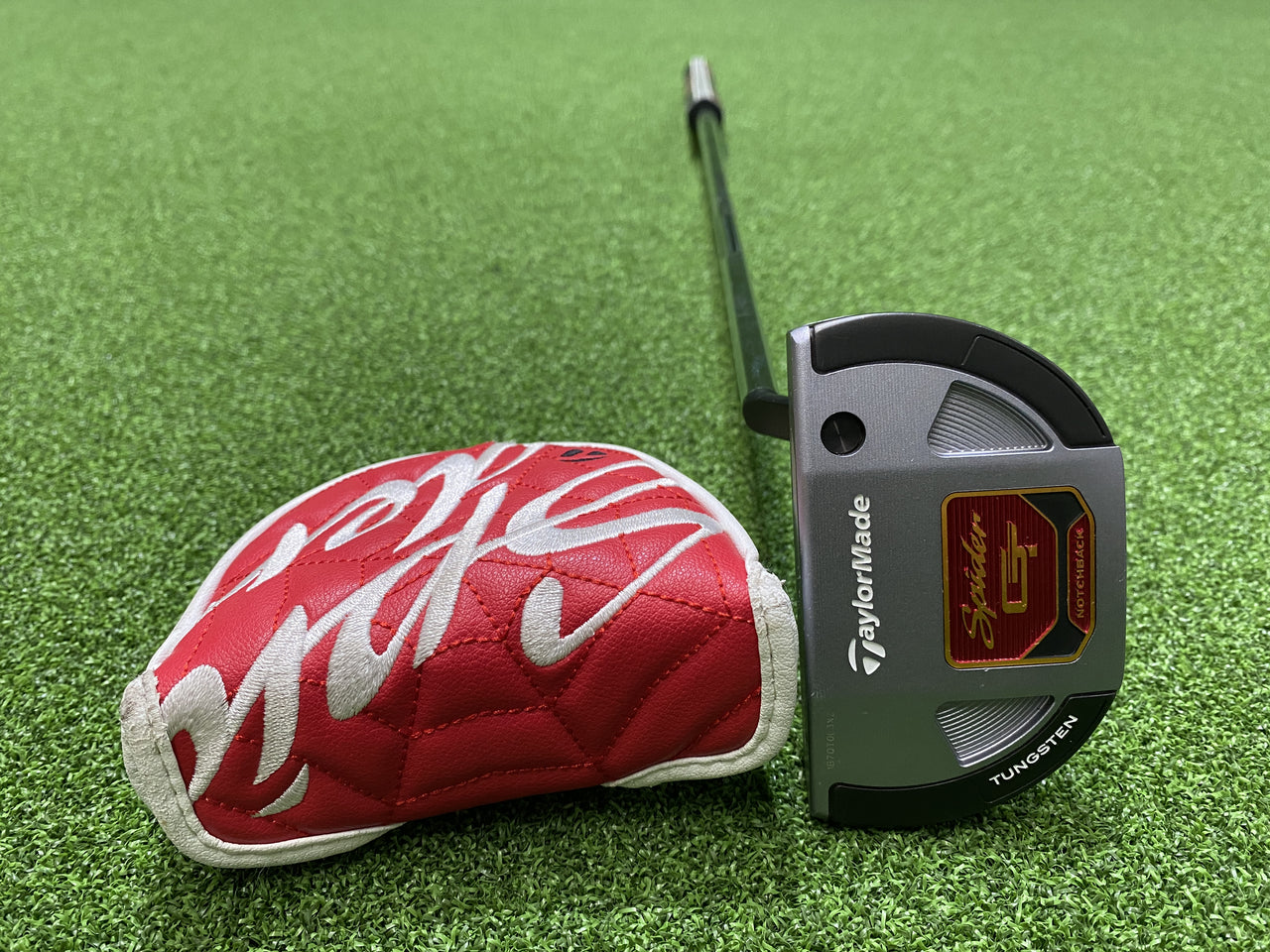 2022 TaylorMade Spider GT Notchback 34" Putter With Headcover *Excellent Condition*