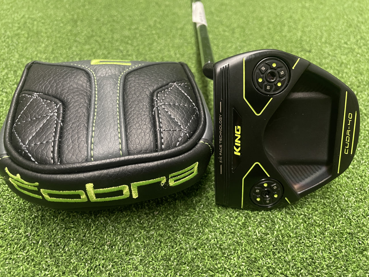 Cobra King Cuda 35" Putter With Headcover *Like New*