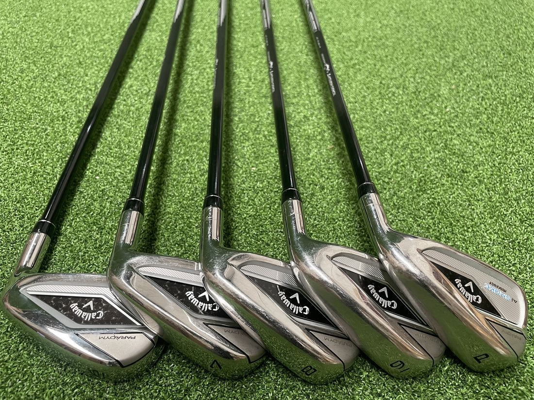 2023 Callaway Paradym Ai Smoke Max Fast 6-9, PW Iron Set * Excellent Condition*