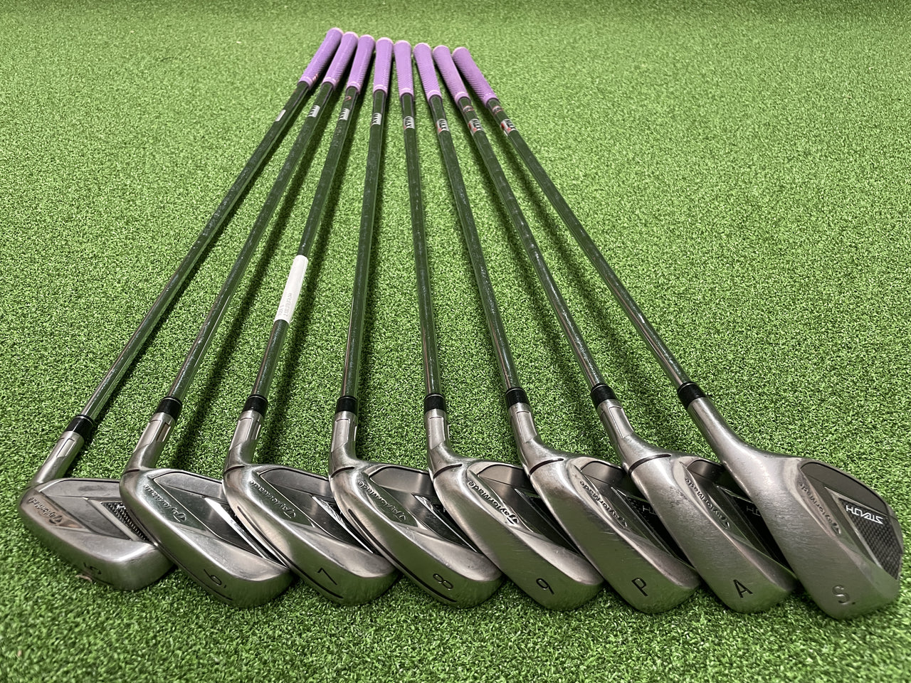 2022 TaylorMade Stealth 5-9, PW, AW, SW Iron Set *Excellent Condition*