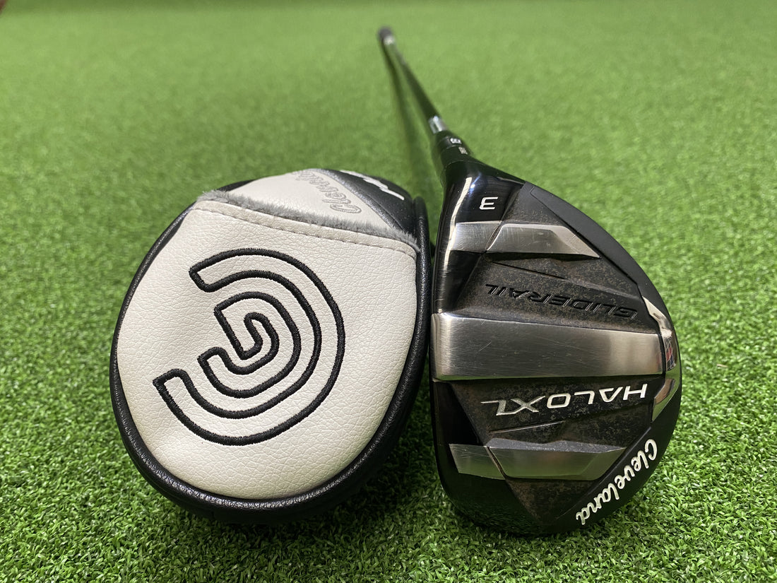 2025 Cleveland HALO XL 21° 4 Hybrid With Headcover *Excellent Condition* Dexterity- R/H   Flex- Regular  Length- 41"   Condition- 8.5  S/N- S846U160  Shaft- Tensei AV Series 65HY  Grip- Lamkin Crossline