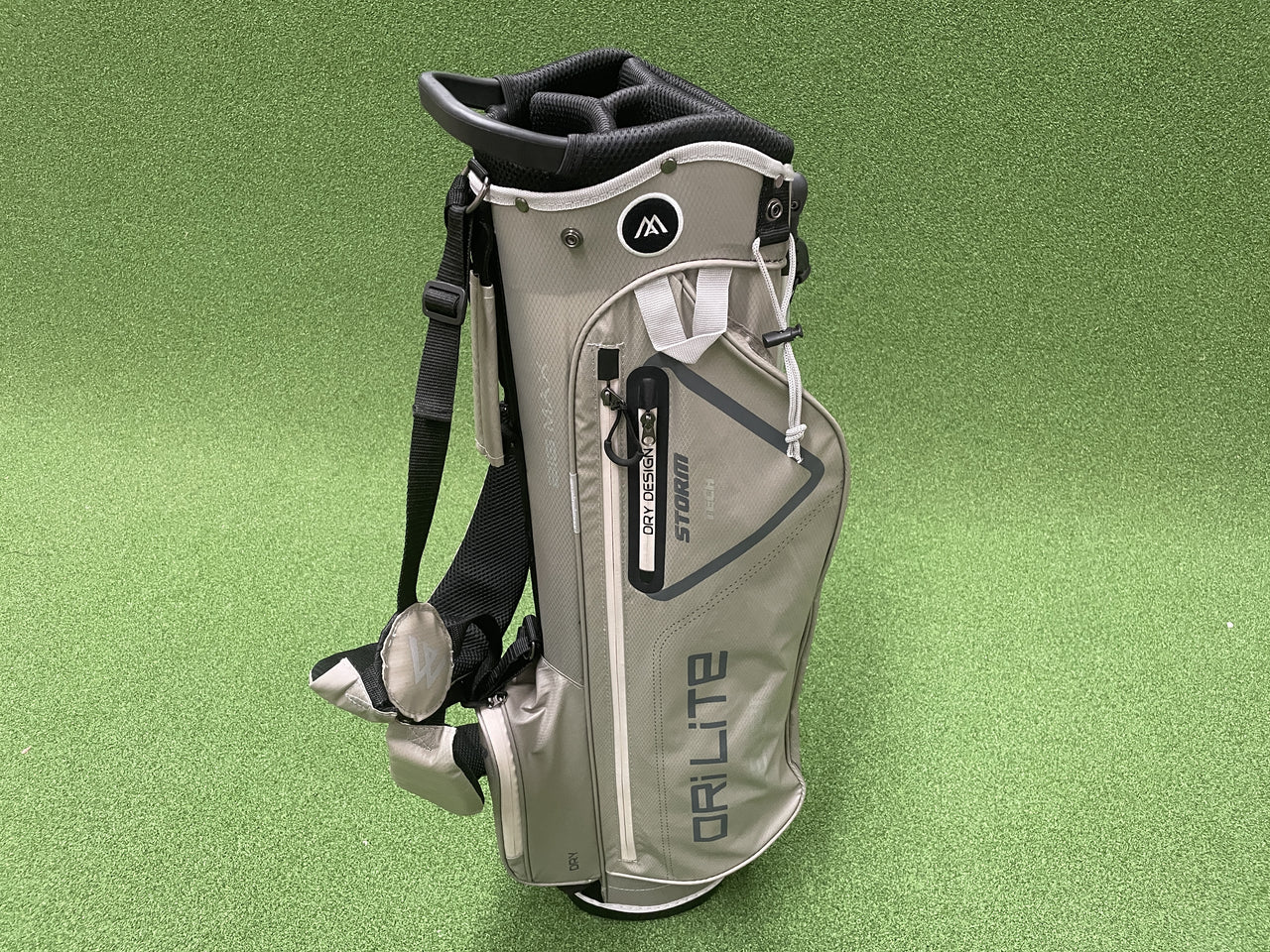 *New* Big Max Dri-Lite Seven Storm Tech 4-Way Grey Stand Bag With Raincover