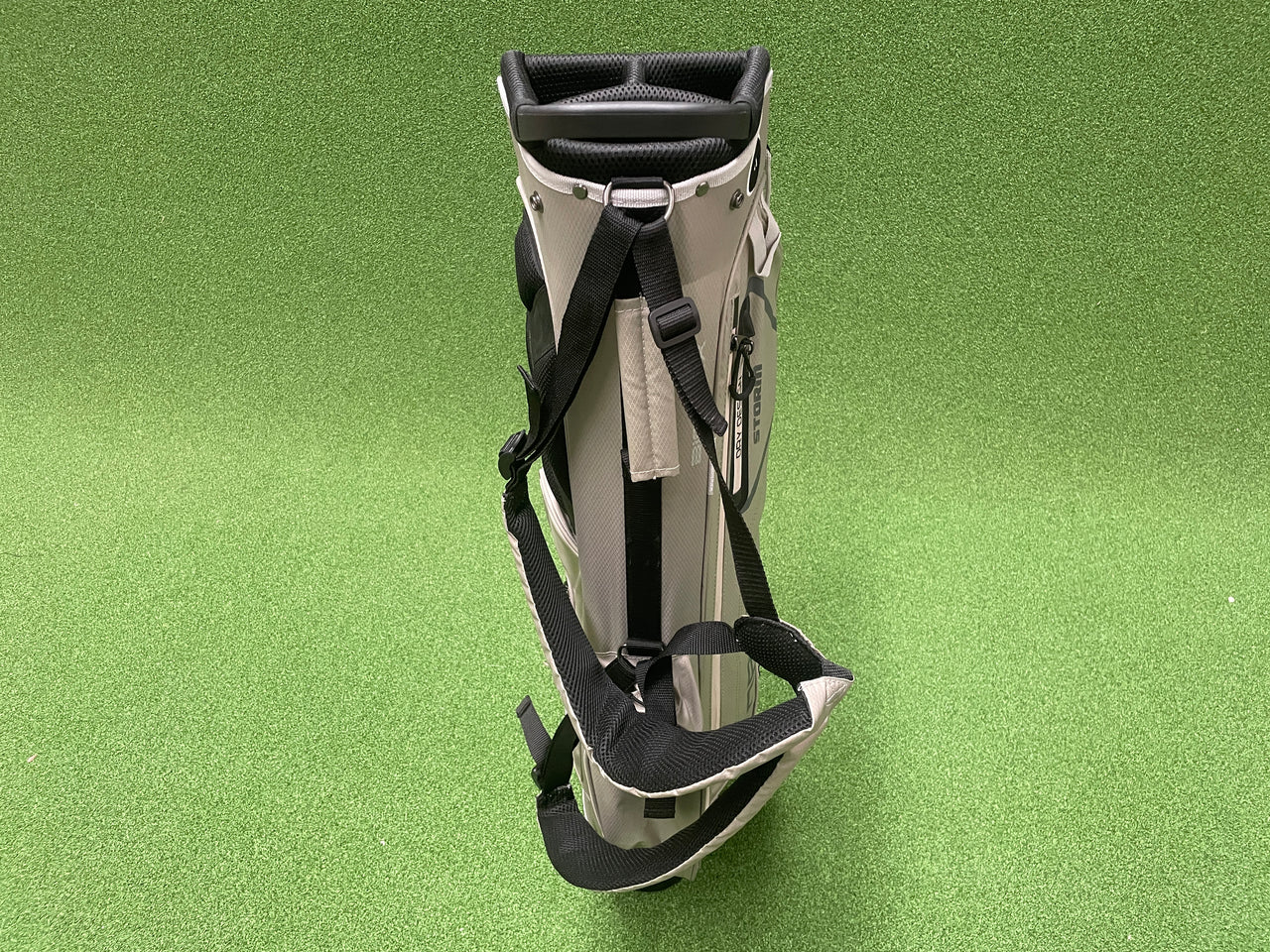 *New* Big Max Dri-Lite Seven Storm Tech 4-Way Grey Stand Bag With Raincover