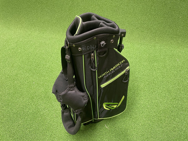 North American Junior 6-9 5-Way Stand Bag With Raincover Condition- 8