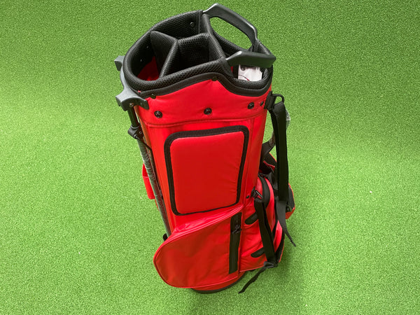 Cheng Sheng Red 4-Way Stand Bag With Raincover *Like New*