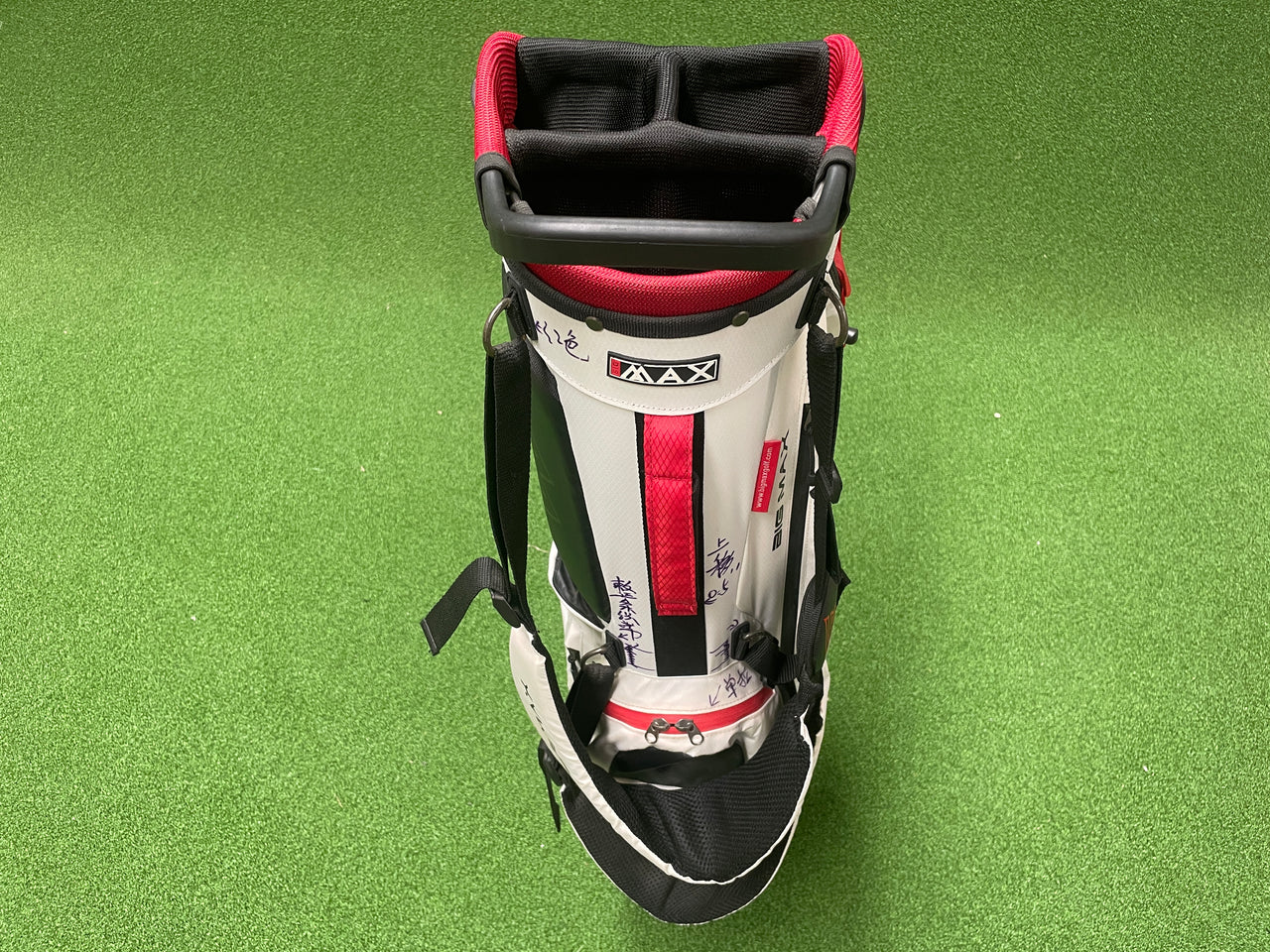 Big Max Dry Design White 4-Way Stand Bag With Raincover