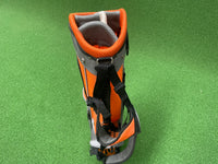 Lynx  Junior Orange/Grey 9-12 5-Way Stand Bag  *Like New*