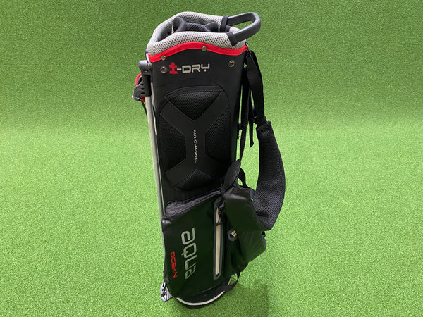 Big Max Aqua Ocean Black/Grey/Red 4-Way Stand Bag *Like New*