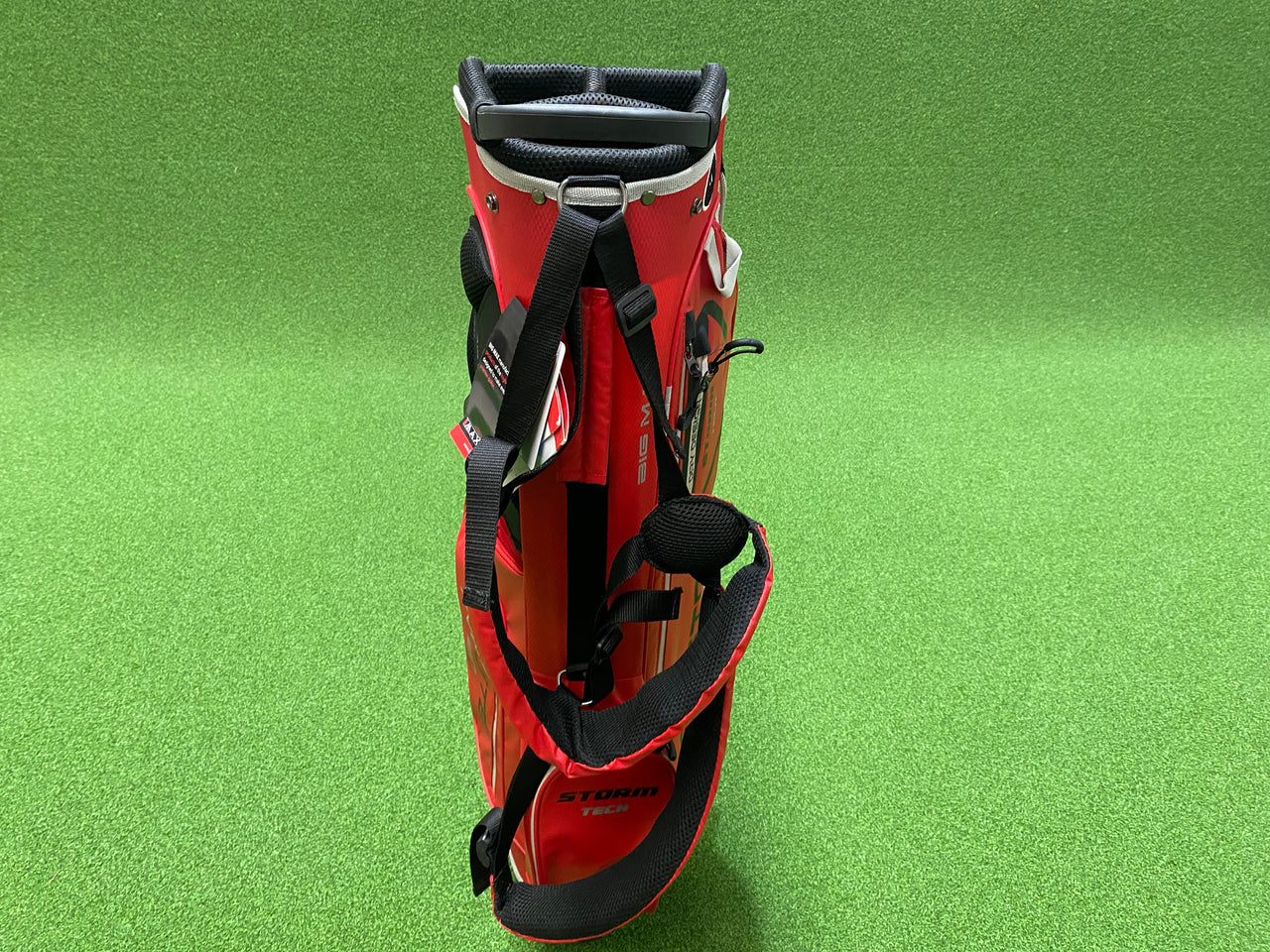 *New* Big Max Dri Lite Seven Red/Black 4-Way Stand Bag with Raincover