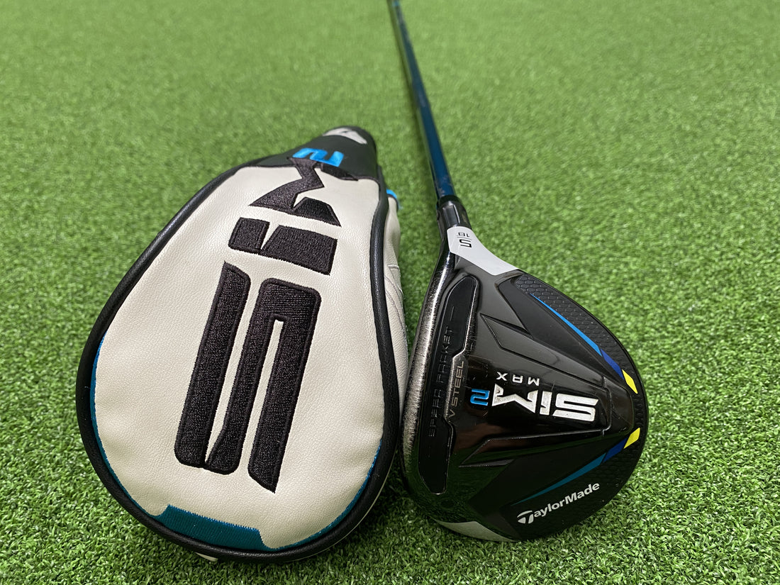2021 TaylorMade SIM 2 Max 18° 5 Wood With Headcover