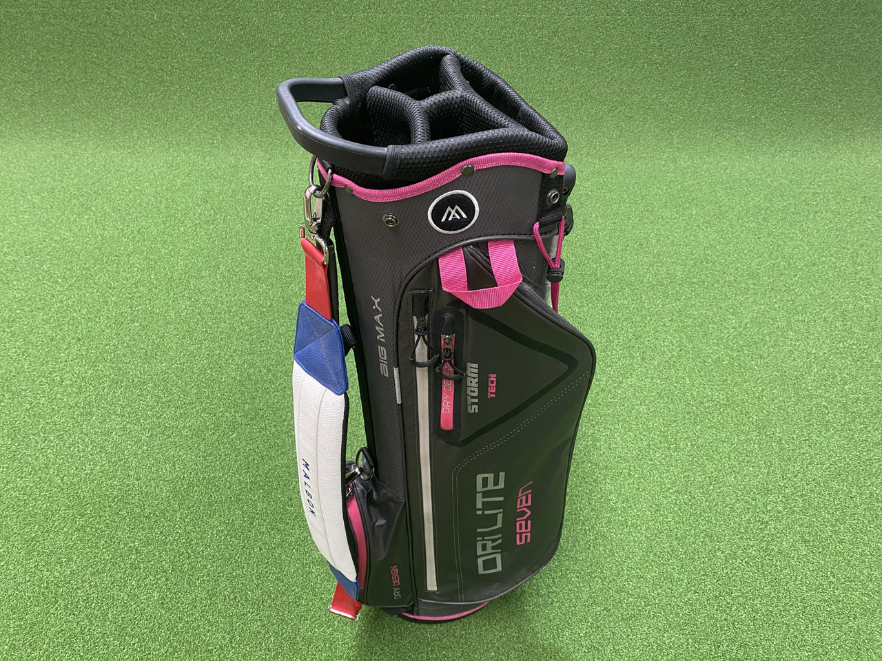 *New* Big Max Seven Storm Tech 4-Way Stand Bag *No Raincover* *Includes different brand shoulder strap*