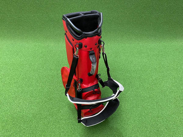 Cheng Sheng Red 4-Way Stand Bag *No Raincover* *Comes with different brand straps* *Like New*