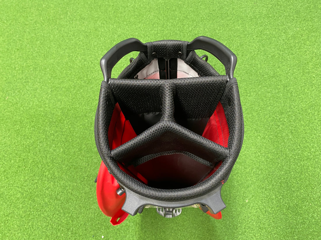 Cheng Sheng Red 4-Way Stand Bag *No Raincover* *Comes with different brand straps* *Like New*