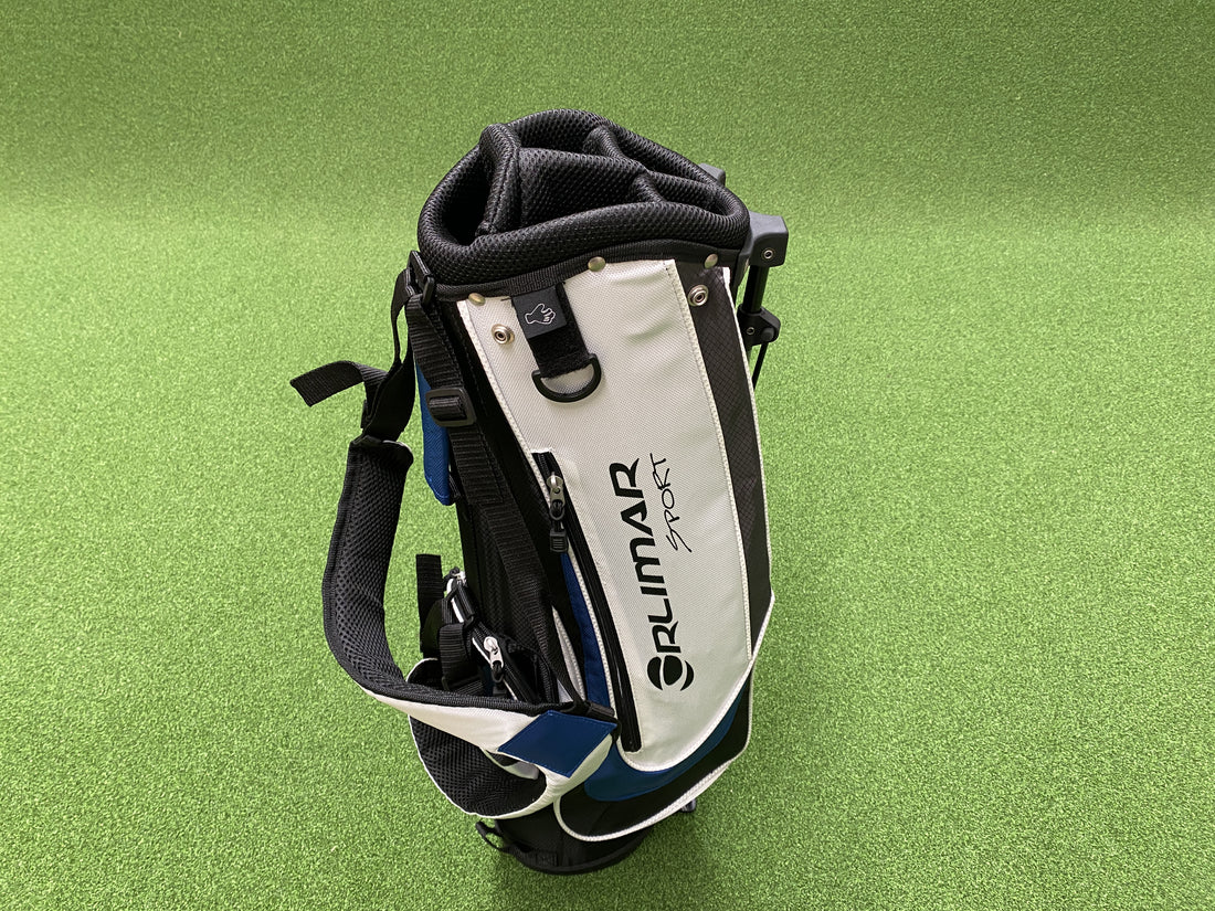 Orlimar Sport Junior 9-12Yr Olds 5-Way Stand Bag With Raincover *Like New*