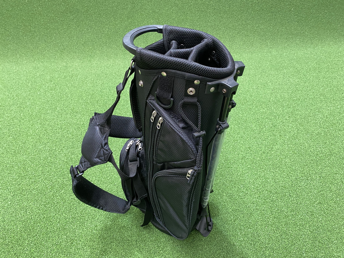 Black Fabric 4-6Yr Olds 4-Way Stand Bag *No Raincover* *Like New*