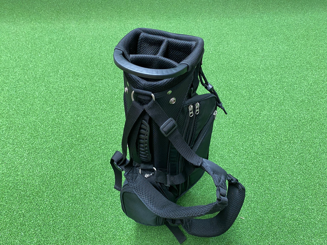 Black Fabric 4-6Yr Olds 4-Way Stand Bag *No Raincover* *Like New*