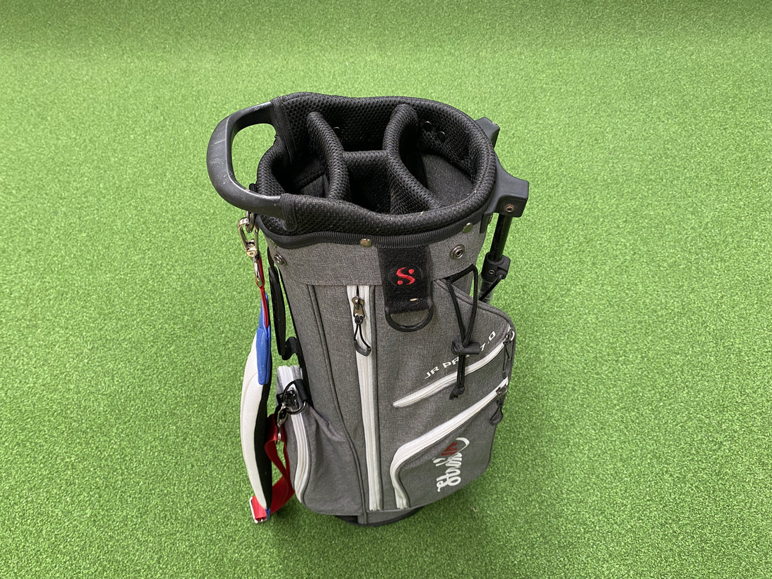 Strok'in SVR Jr Pro 7.0 9-12Yr Olds 4-Way Stand Bag *No Raincover* *Comes with different brand strap* *Like New*
