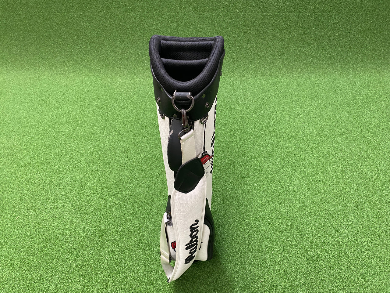 Malbon Black/White 3-Way Stand Bag *No Raincover*
