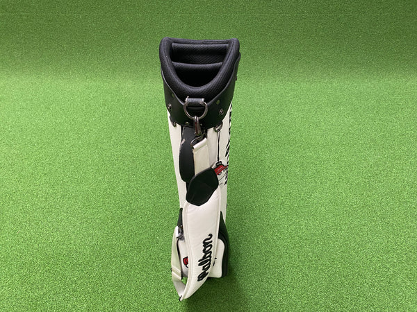 Malbon Black/White 3-Way Stand Bag *No Raincover*