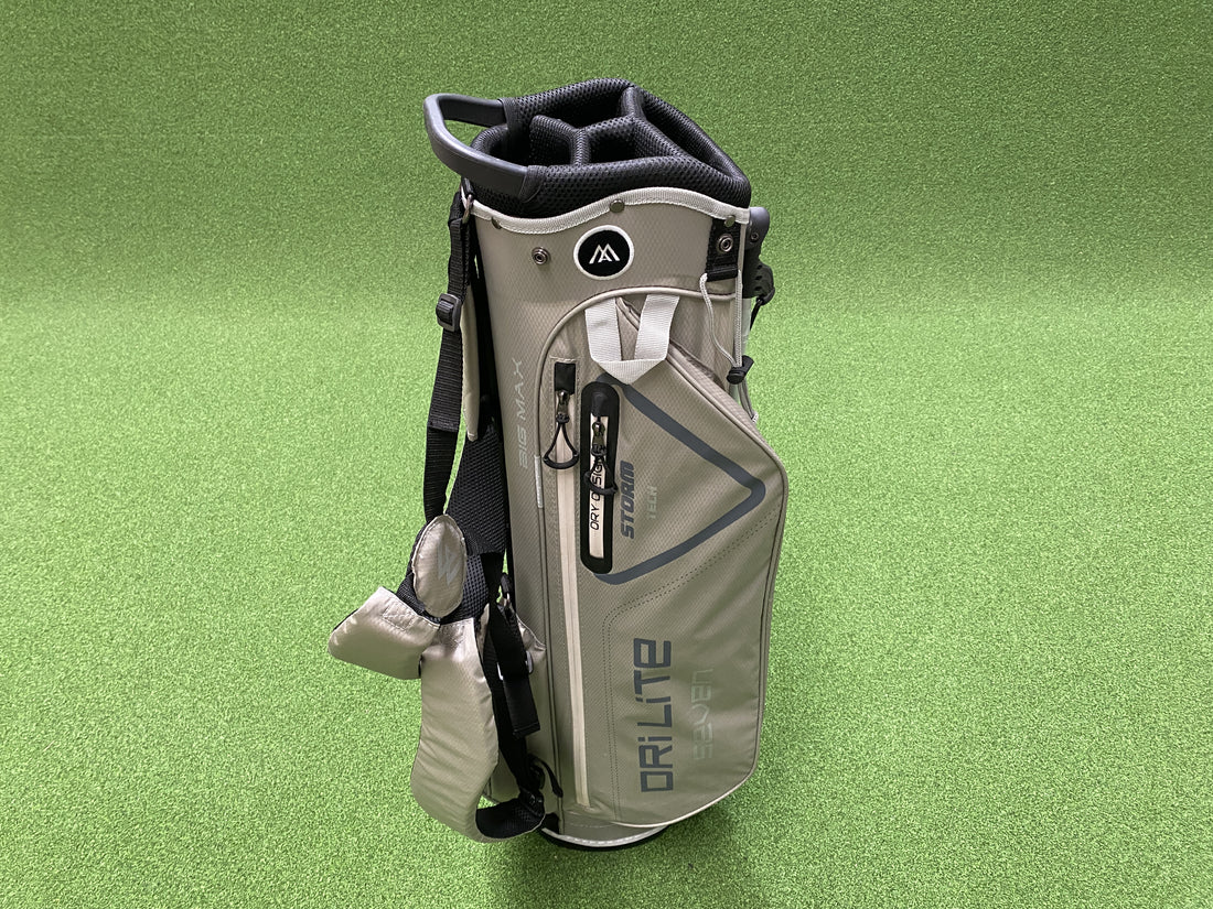 Big Max Dri Lite Storm Tech 4-Way Stand Bag With Raincover *Like New*