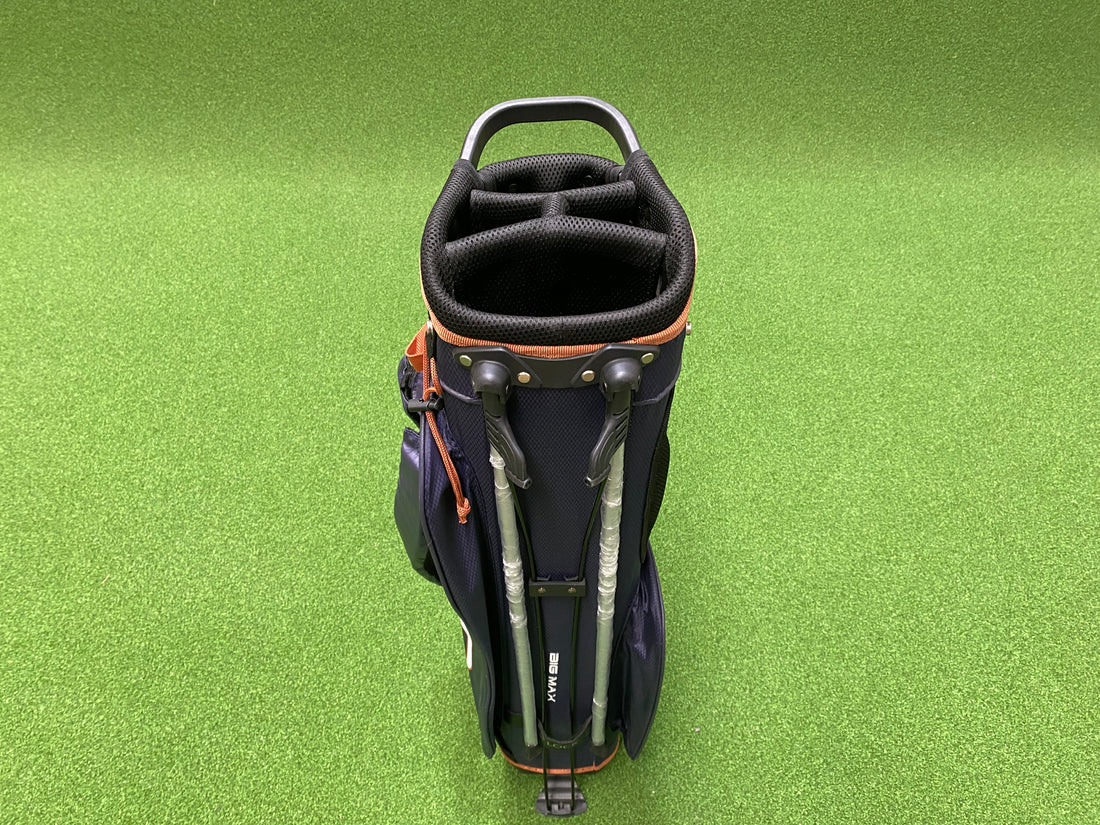 Big Max Aqua Seven Waterproof 4-Way Purple Stand Bag *No Raincover* *Like New*