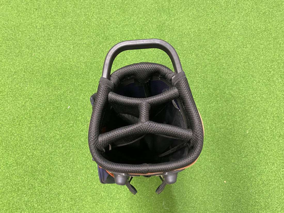 Big Max Aqua Seven Waterproof 4-Way Purple Stand Bag *No Raincover* *Like New*
