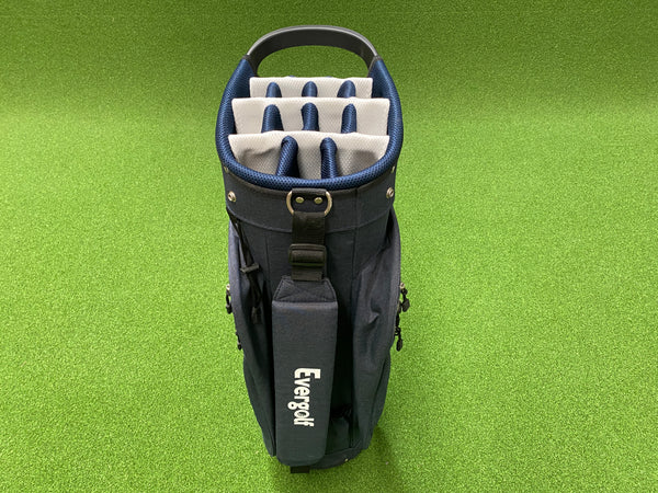 EverGolf 14-Way Navy Cart Bag *No Raincover* *Like New*