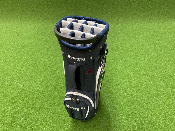 EverGolf 14-Way Navy Cart Bag *No Raincover* *Like New*