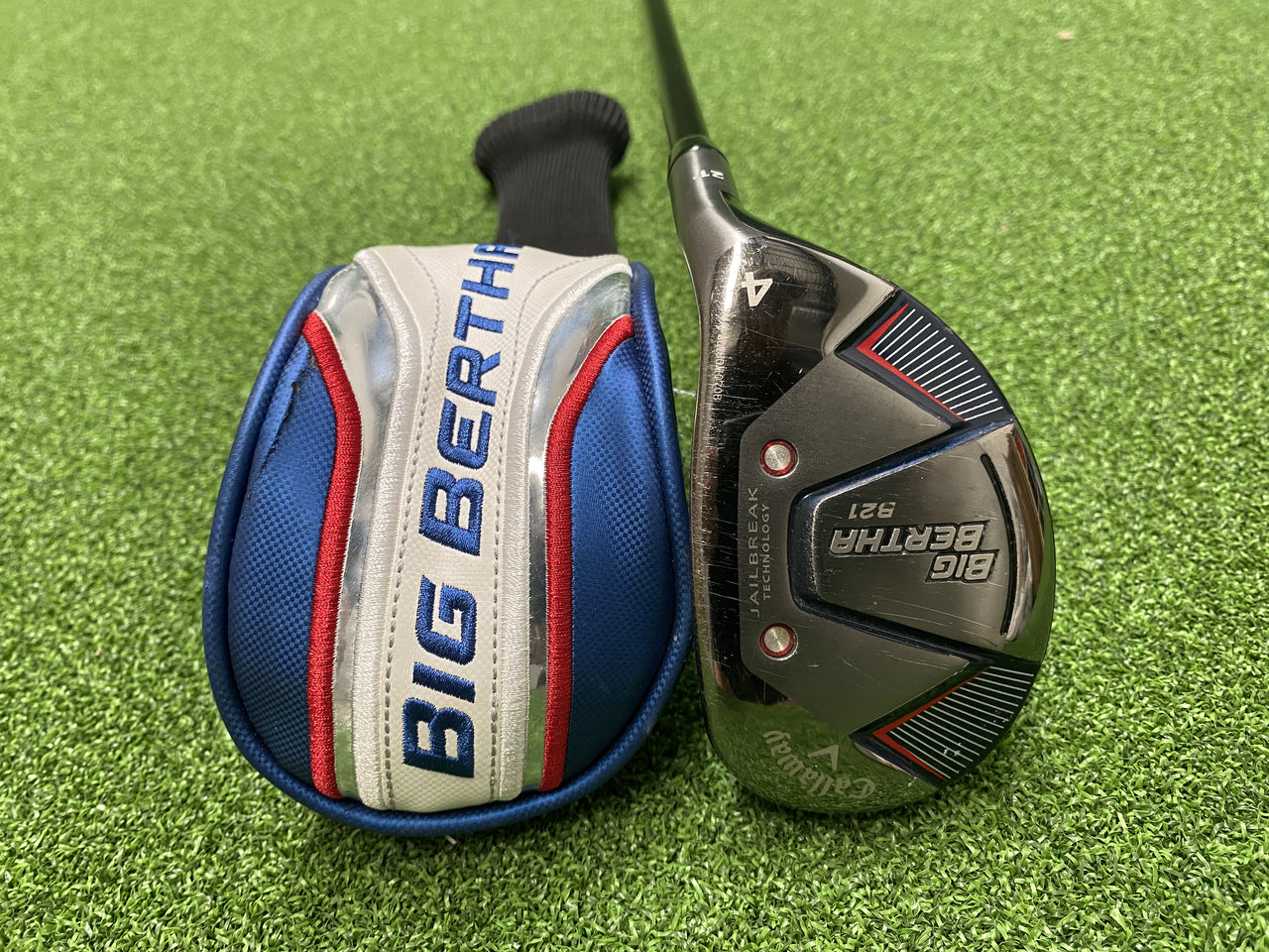 2021 Callaway Big Bertha B21 21° 4 Hybrid With Headcover
