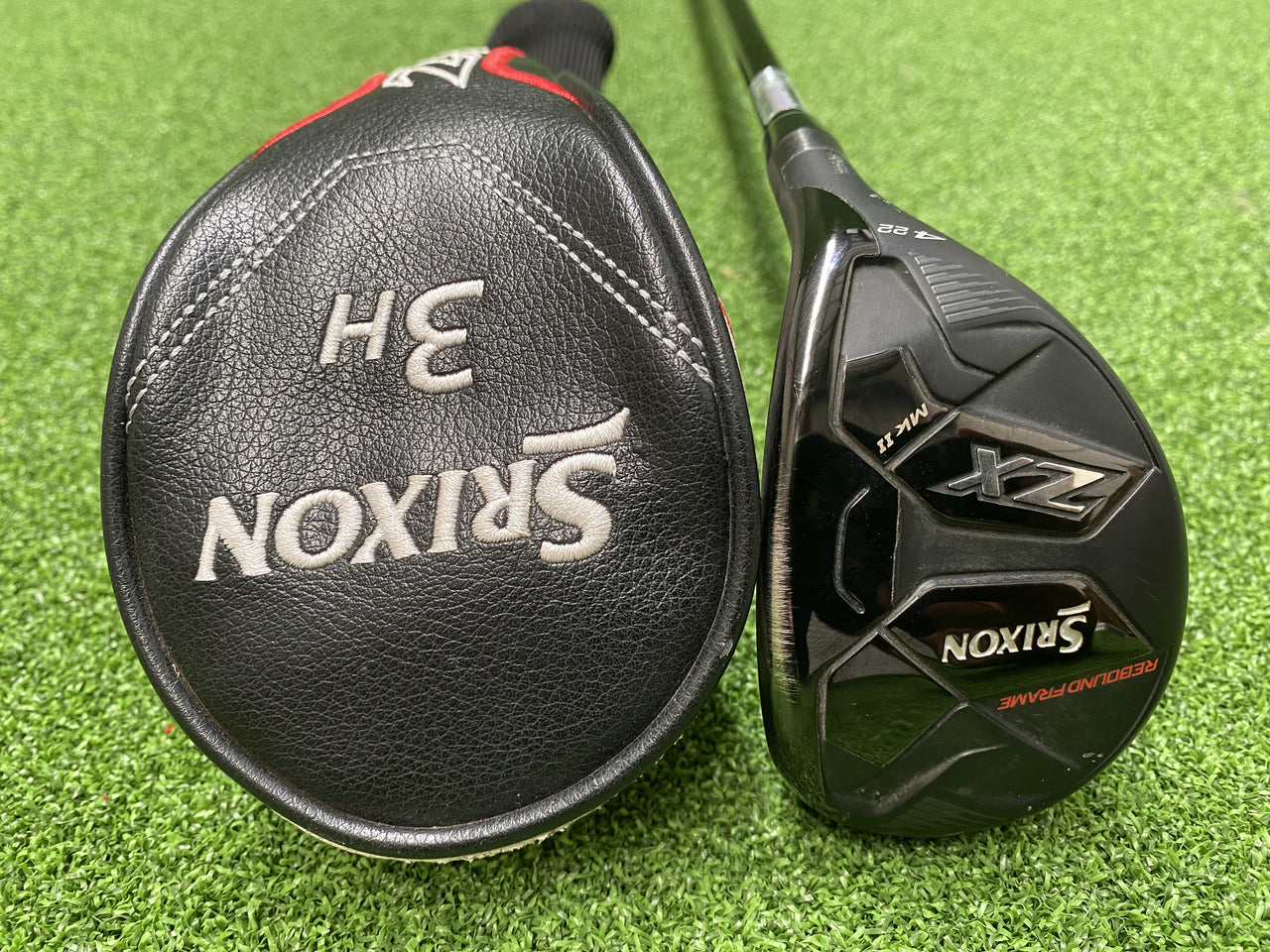 2023 Srixon ZX Mk II 22° 4 Hybrid  With Headcover *Excellent Condition*